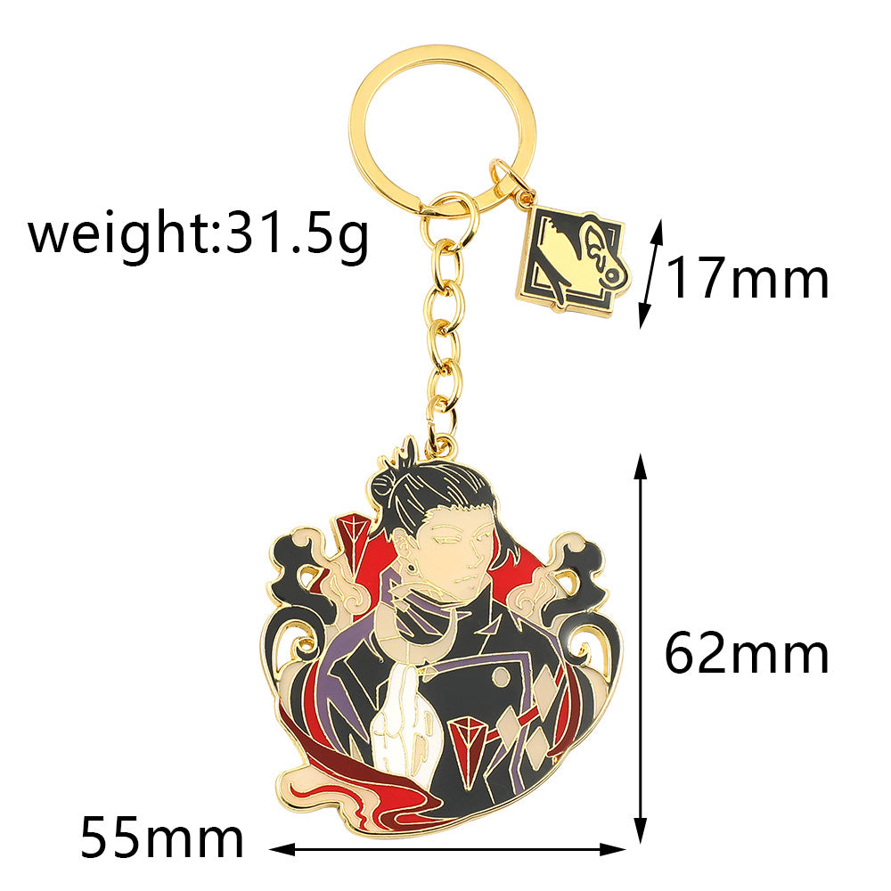 Wholesale Metal Cartoon Anime Keychain ACC-KC-Boshuo004