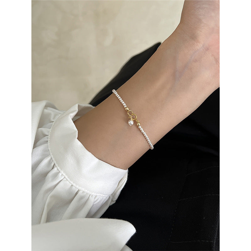 Wholesale  round pearl simple bracelet