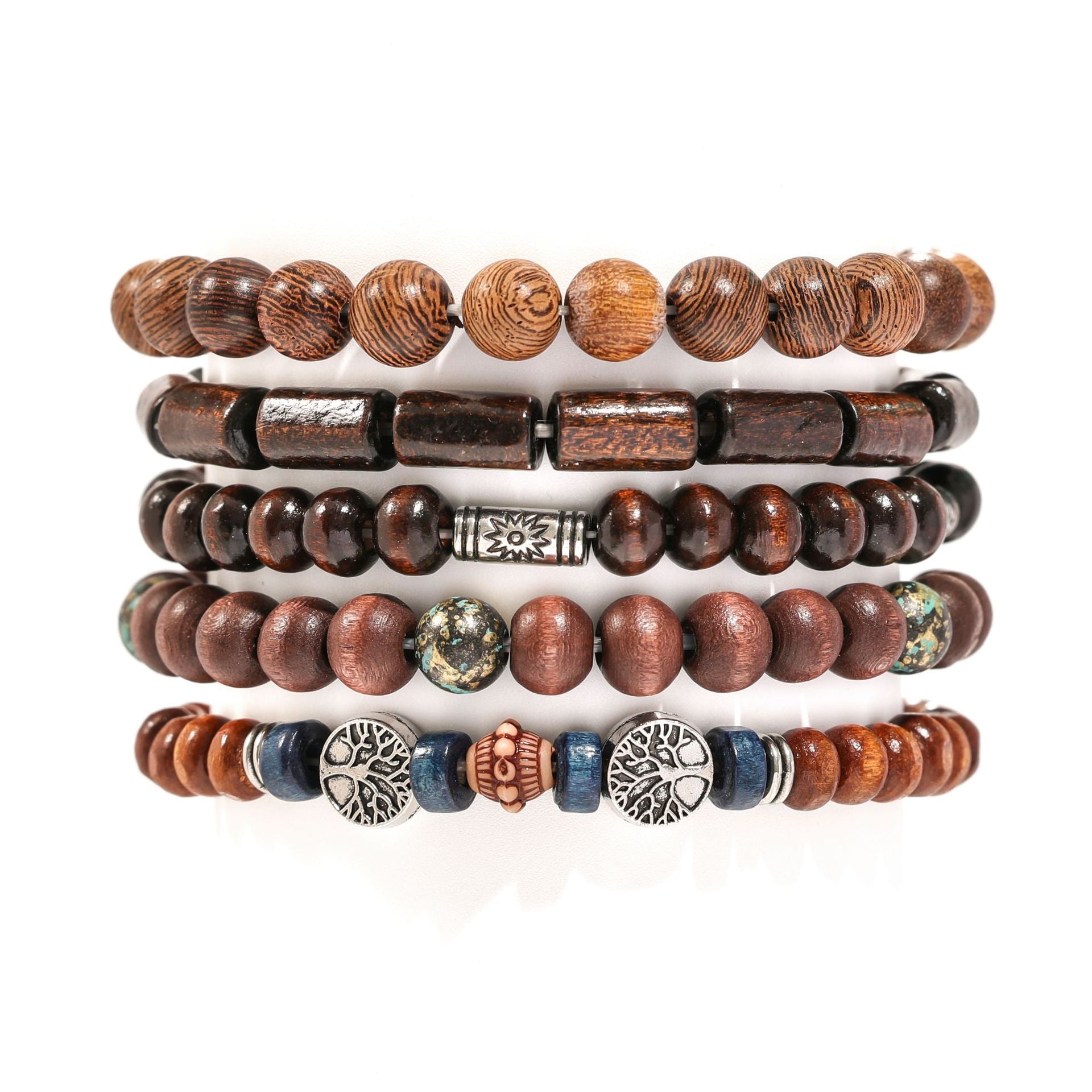 Wholesale  Handmade Beaded Bracelet Multi-Layer  Life Tree Bracelet