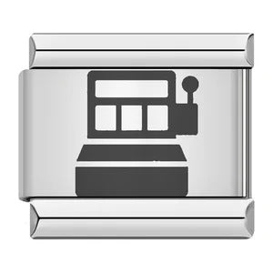 Wholesale  Italian Charm Bracelet 9mm DIY Splicing Removable Board Game Stainless Steel Composable Bracelet