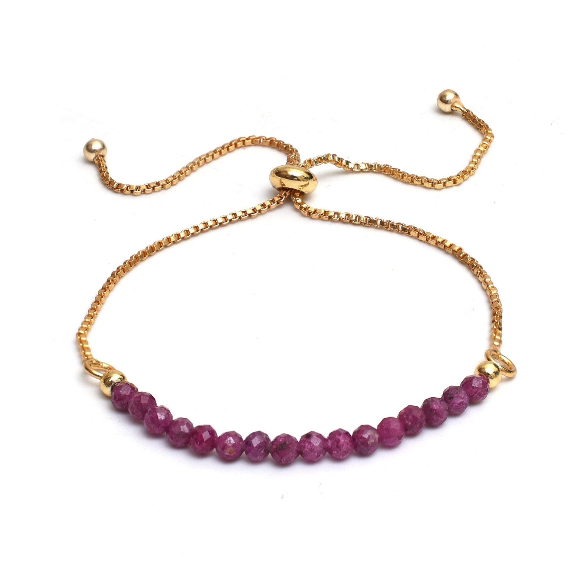 Wholesale Adjustable Gold Plated Chain Bracelet