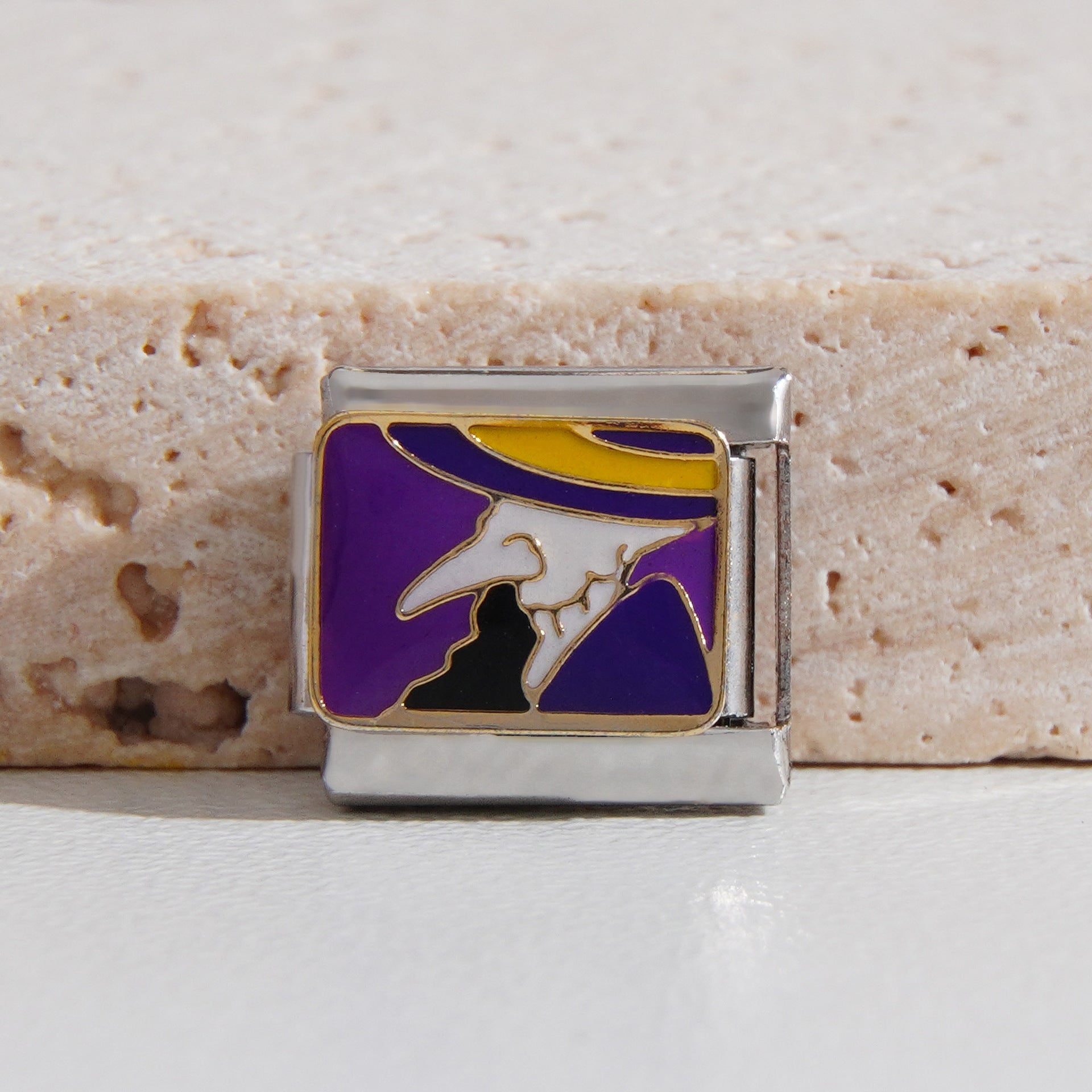 Wholesale Italian Charm Bracelet 9mm DIY Splicing Halloween Series Stainless Steel Composable Bracelet