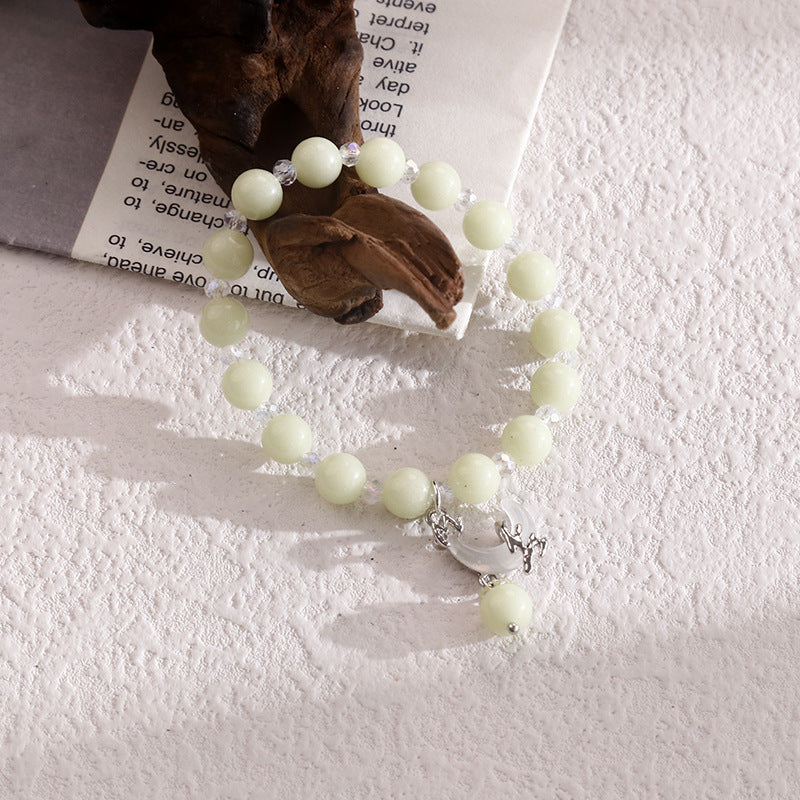 Wholesale Crystal Luminous Beaded Bracelet