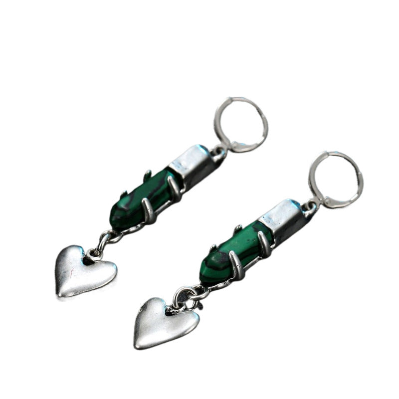 Wholesale Heart-Shaped Drop Earrings