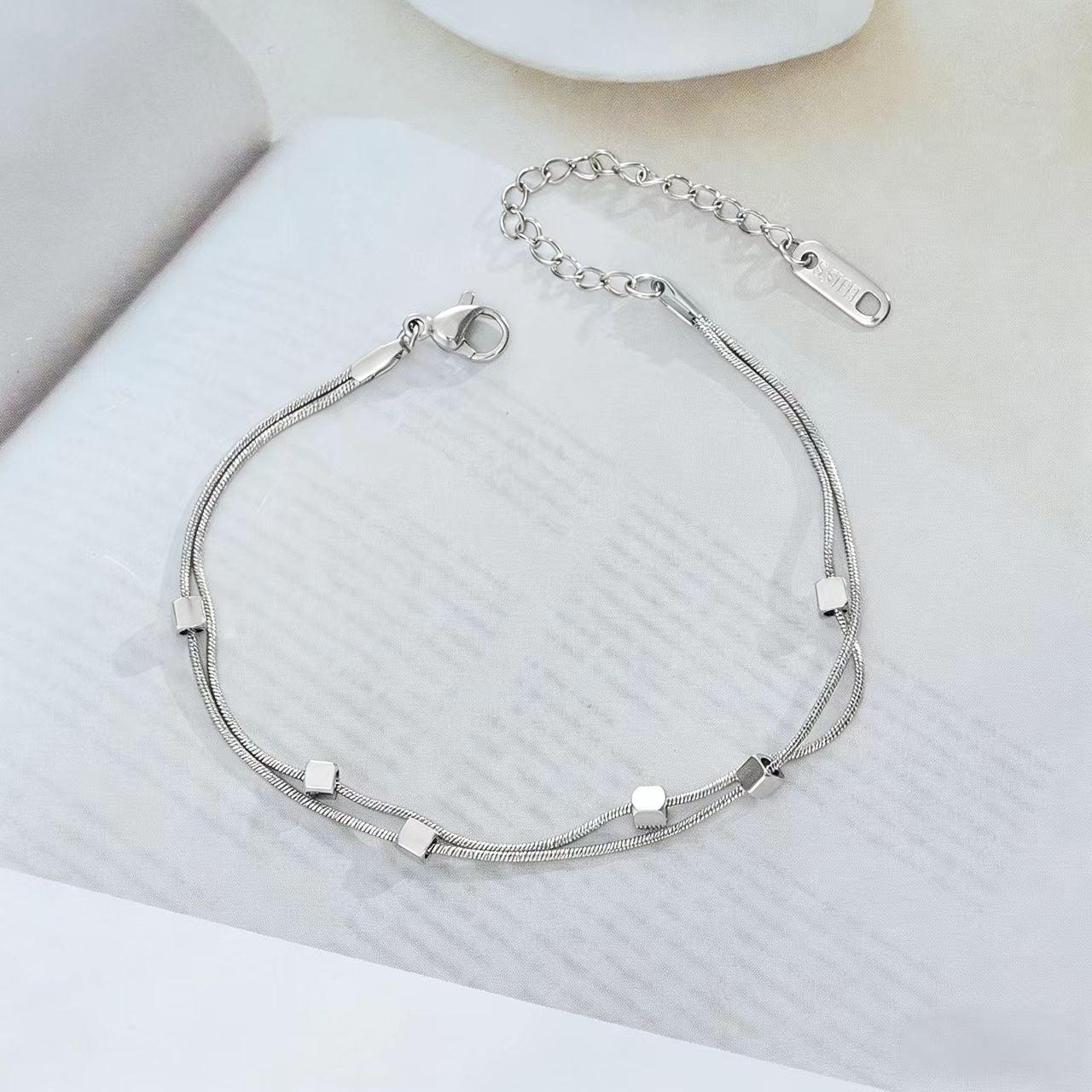 Wholesale Titanium Steel Bracelet Electroplated Finish All-Match Design Summer Chic Fashion Accessory