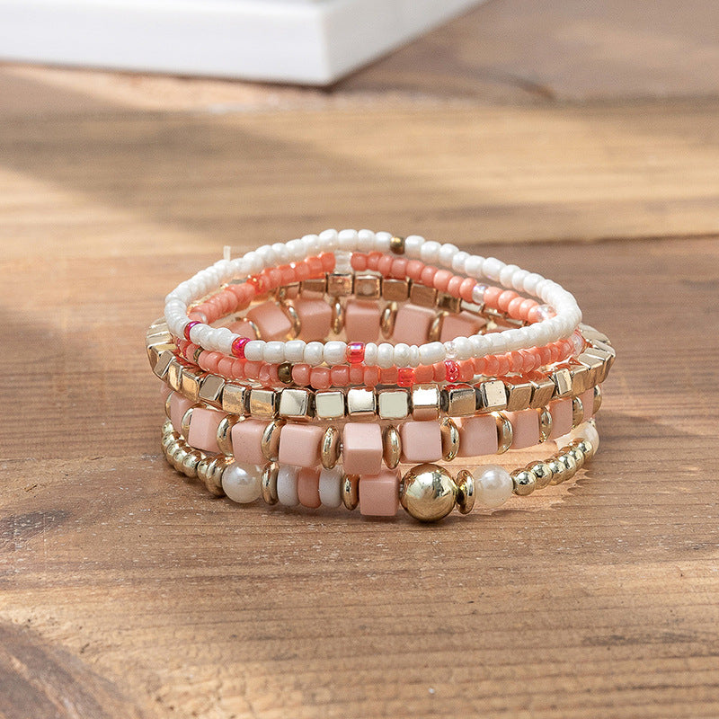 Wholesale Bohemian Stacked Bracelet