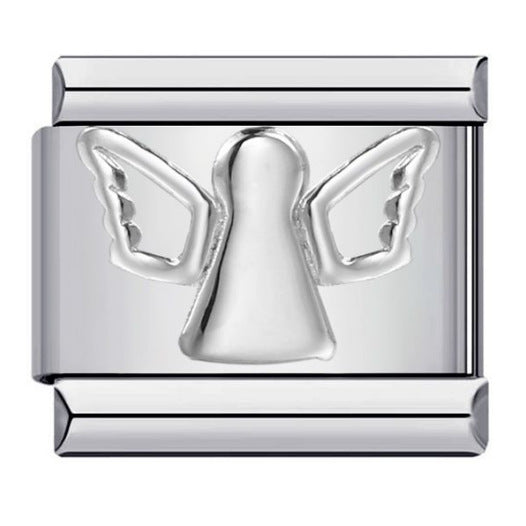 Wholesale Italian Charm Bracelet 9mm DIY Splicing Removable Convex Silver Stainless Steel Composable Bracelet