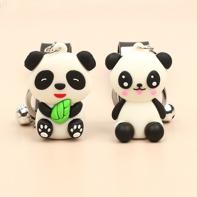 Wholesale Cute Cartoon Panda Doll Keychains ACC-KC-HongAo004