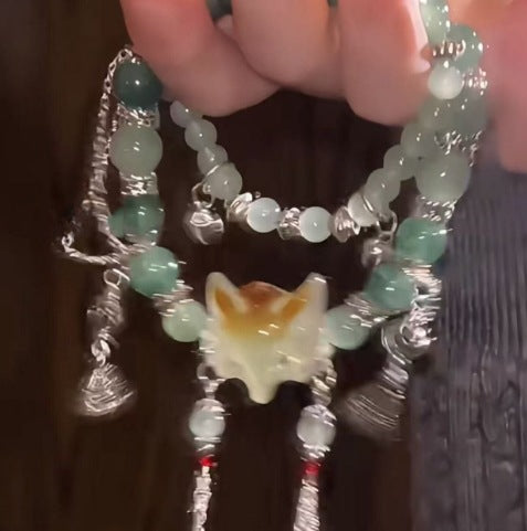 Wholesale  Double Circle Stacked Bracelet