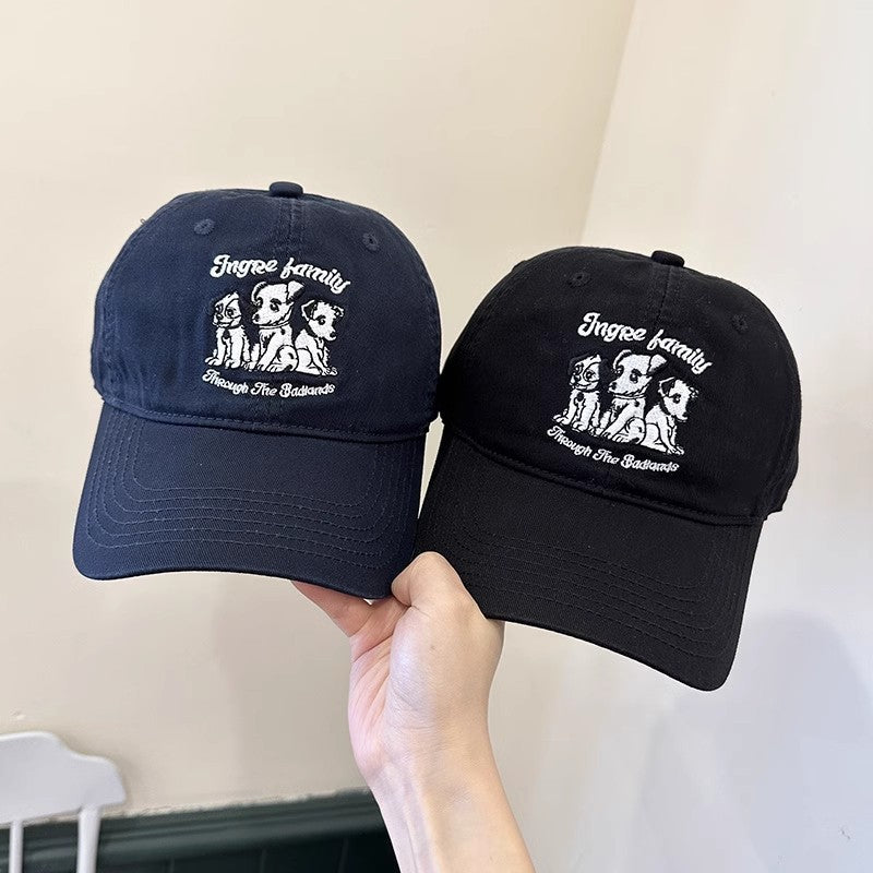 Wholesale Cute Cartoon Red Dalmatians American Vintage Baseball Cap