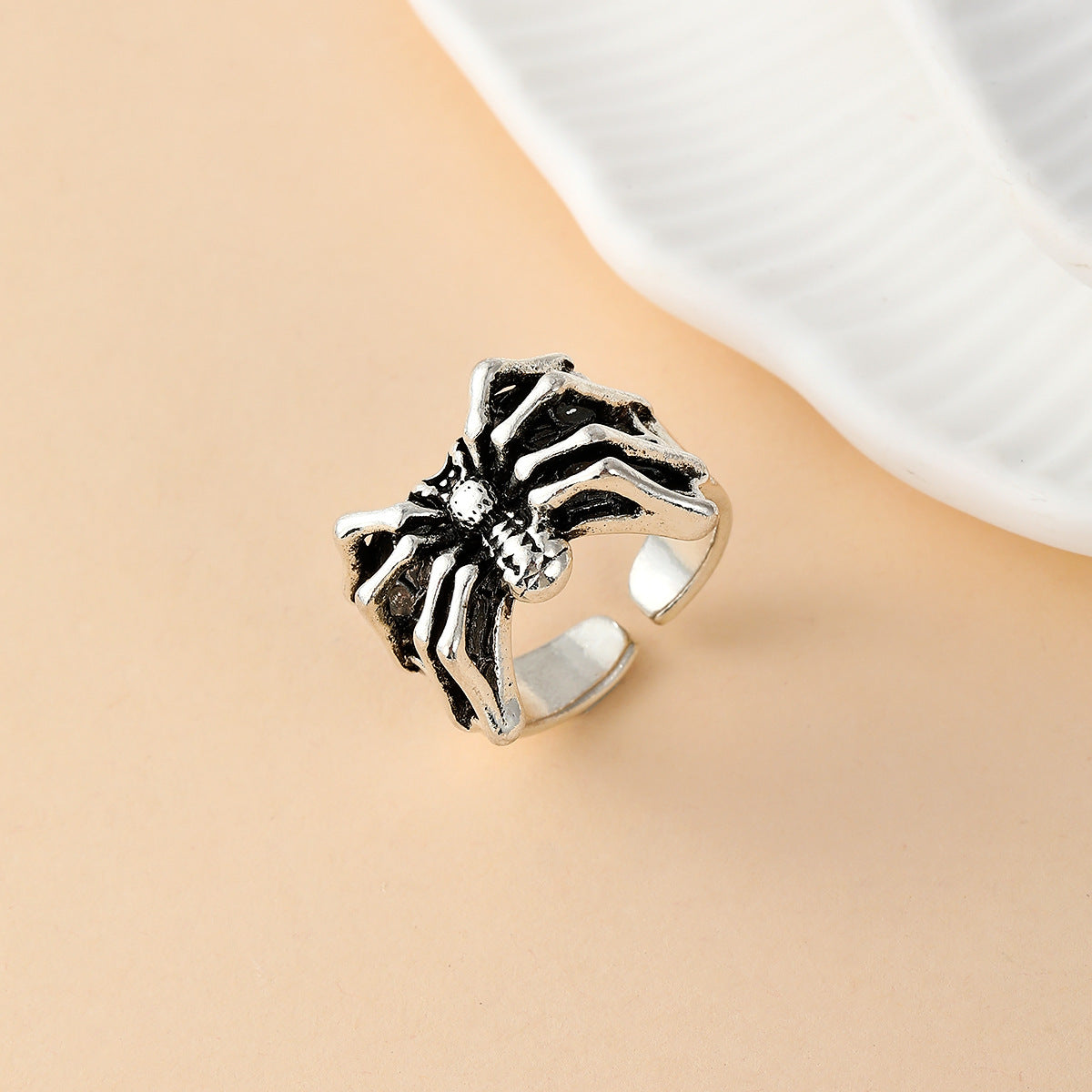 Wholesale Alloy  Ring Gothic Punk Style Gun Black Finish Jewelry Accessory for Everyday Wear