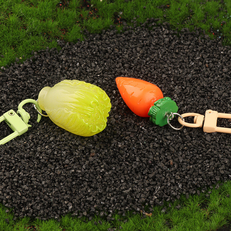 Wholesale  Food Items, Vegetables, Cabbage, Carrots, Key Accessories Keychains