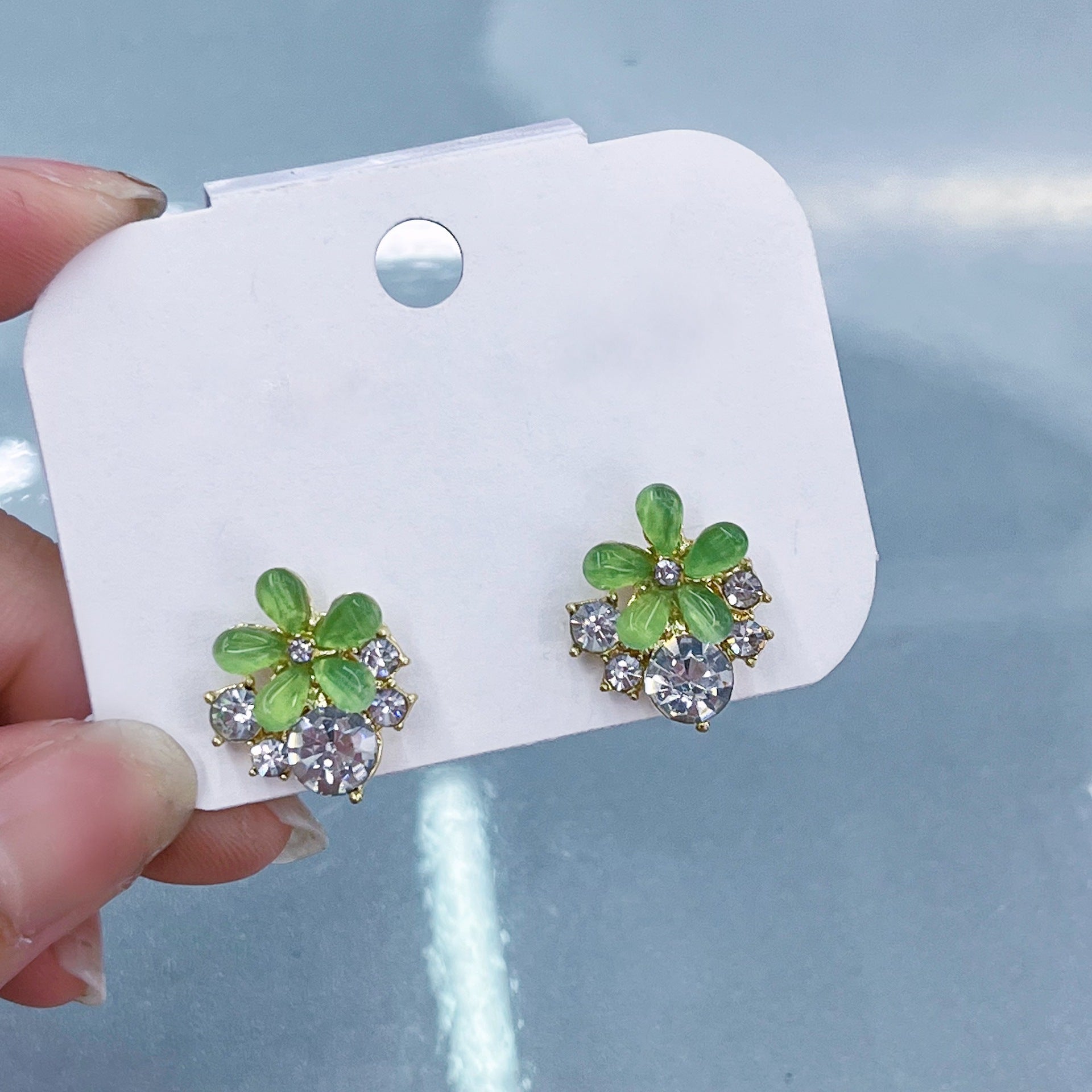 Wholesale Forest Style Earrings Flower Earrings ACC-ES-Hanxi013