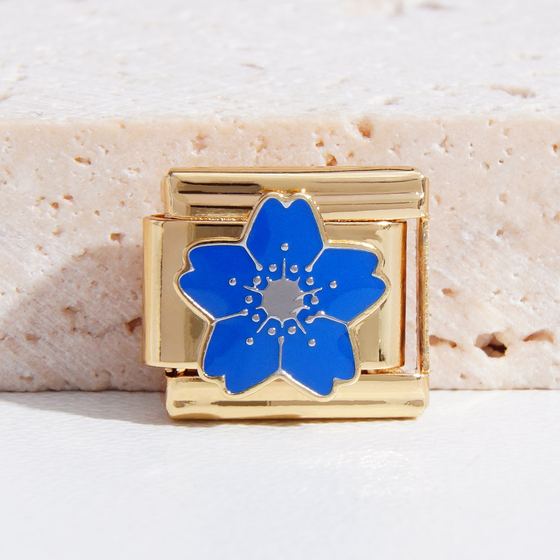 Wholesale Italian Charm Bracelet 9mm DIY Splicing Christmas Gold Titanium Steel Composable Bracelet