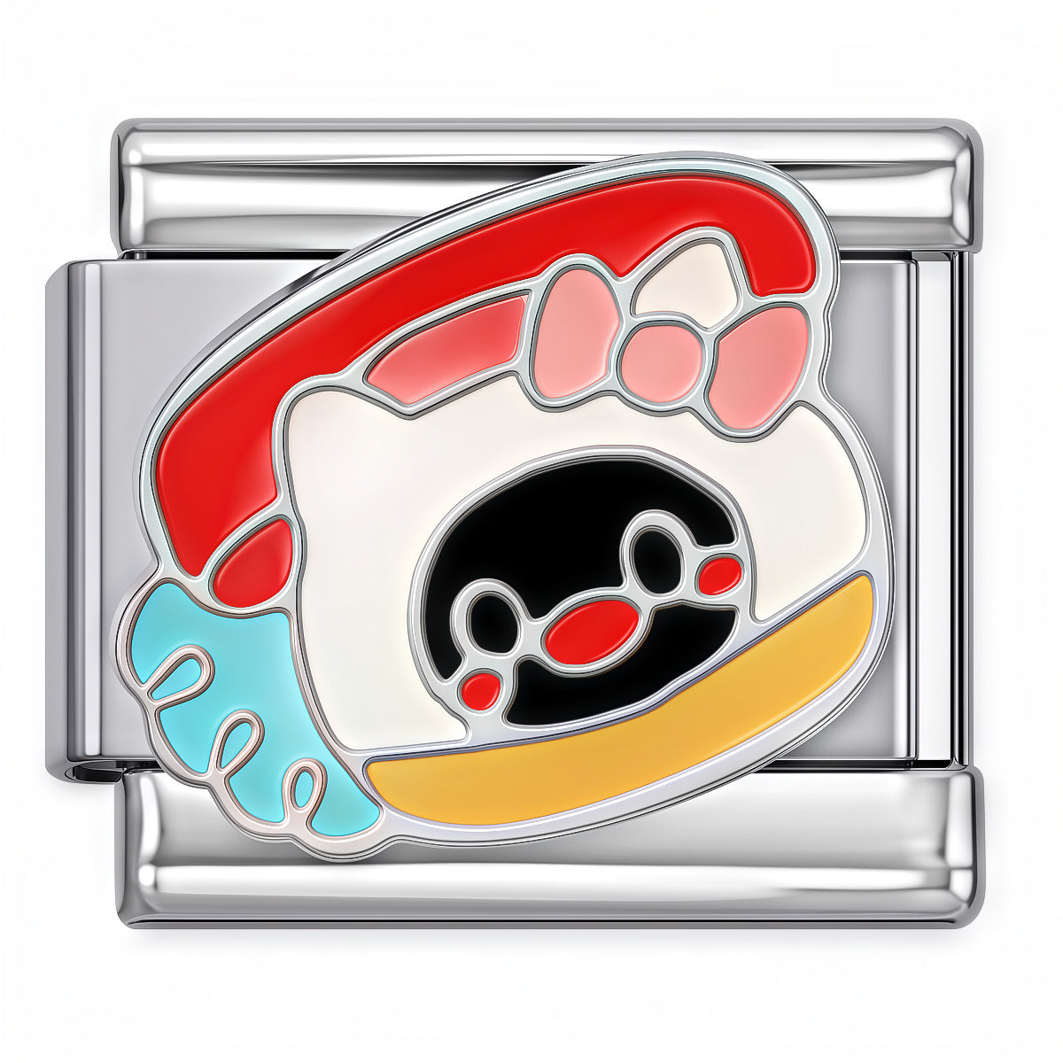 Wholesale Cartoon Themed DIY Modular Bracelet Stainless Steel Electroplated Fashion Accessory