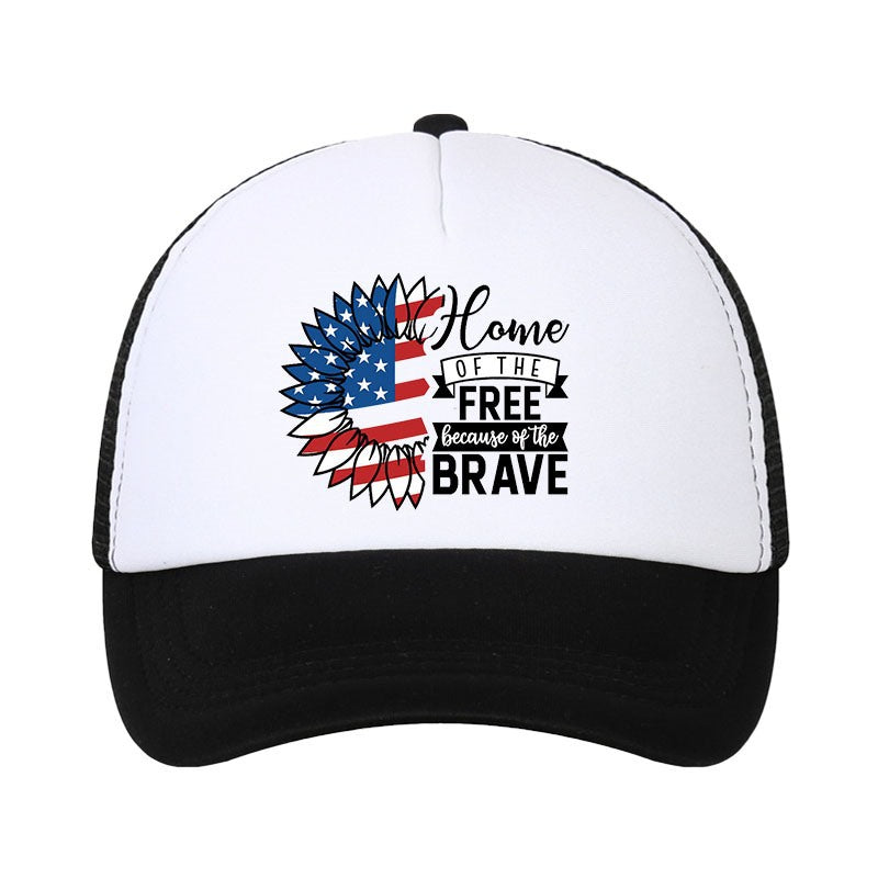 Wholesale  Independence Day sponge baseball cap