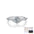 Wholesale 50 D Color Diamond S925 Sterling Silver Diamond Ring