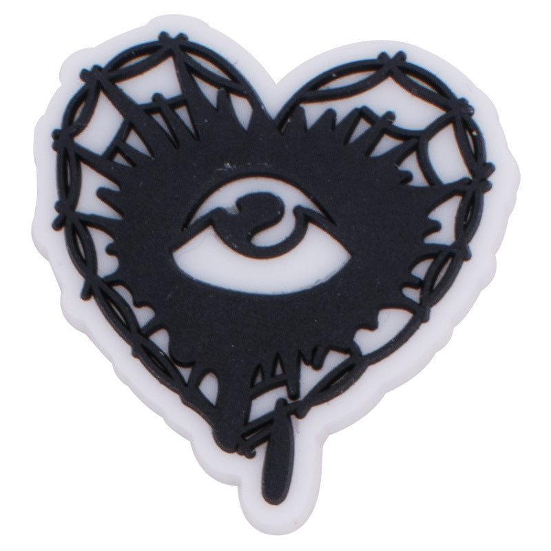 Wholesale  100pcs Random Halloween Carnival Party Shoes Accessories Shoes Charms