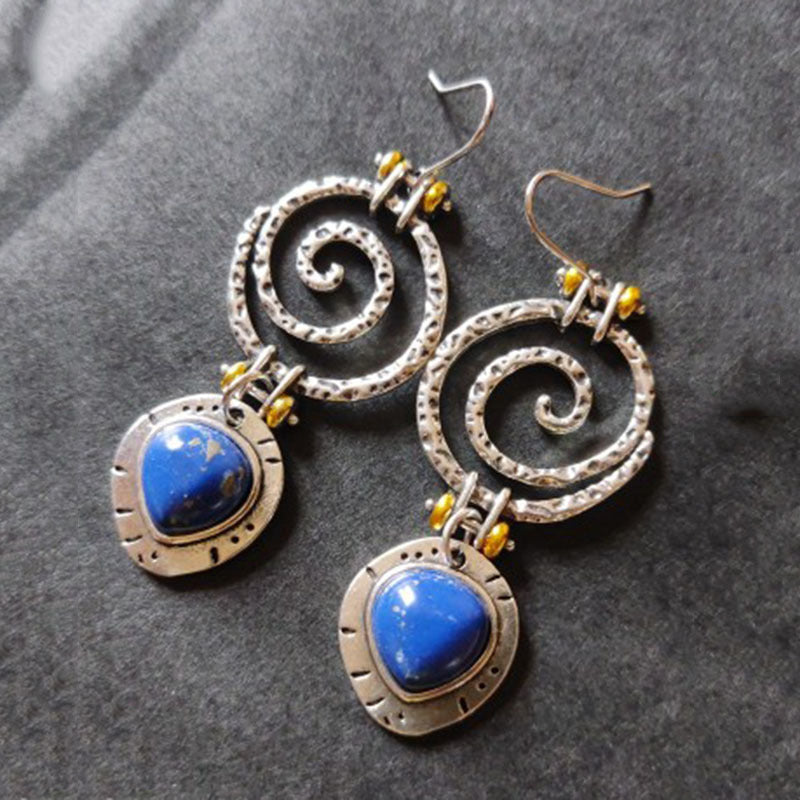 Wholesale Creative Circle Ethnic Style Earrings