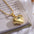 Wholesale Copper Plated Real Gold Butterfly Star Eye Love Photo Clip Pendant Necklace