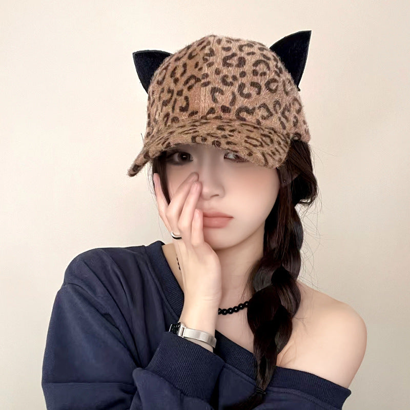 Wholesale Leopard Embroidery Fashion Baseball Cap