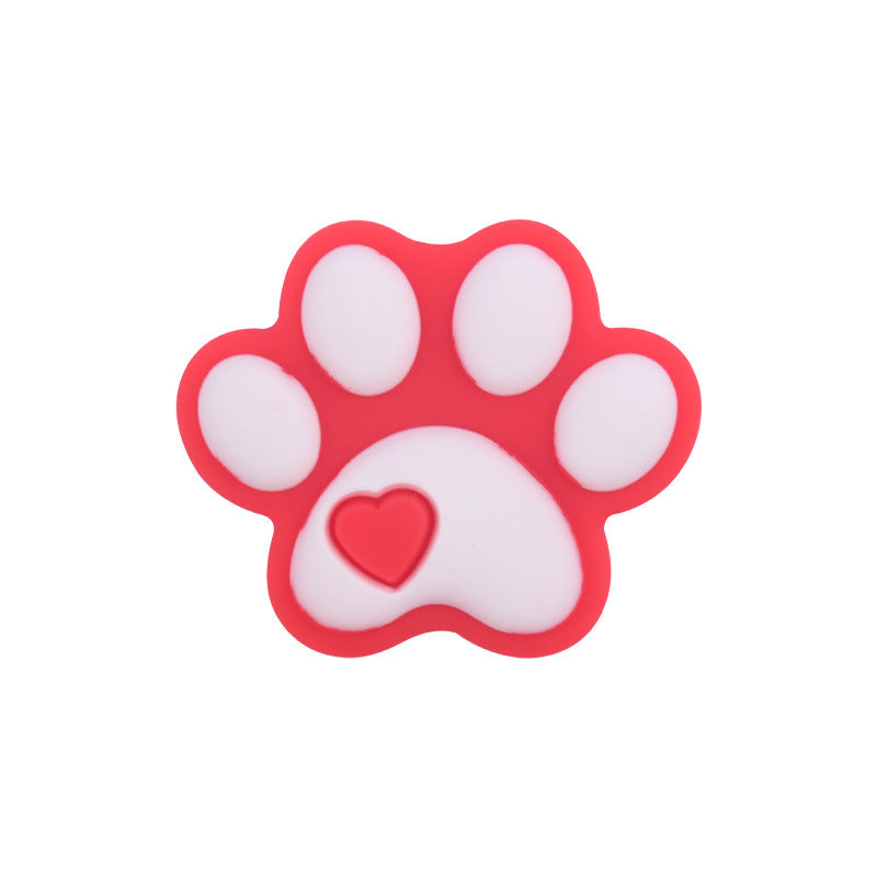 Wholesale Cartoon Dog Paw Focal Beads DIY Bead Accessories