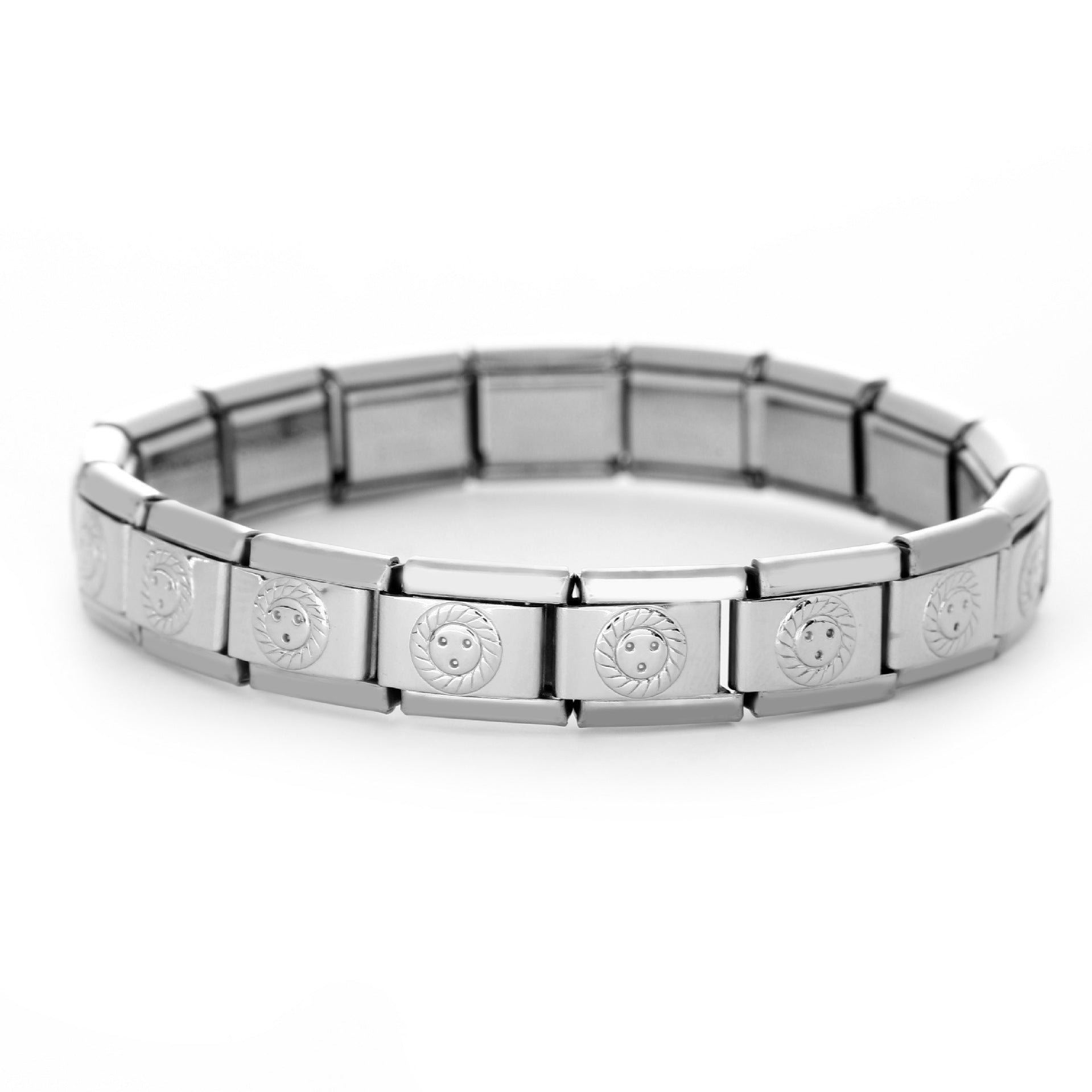 Wholesale Italian Charm Bracelet 9mm DIY Spliced Removable Stainless Steel Cute Animal Composable Bracelet ACC-BT-XY024