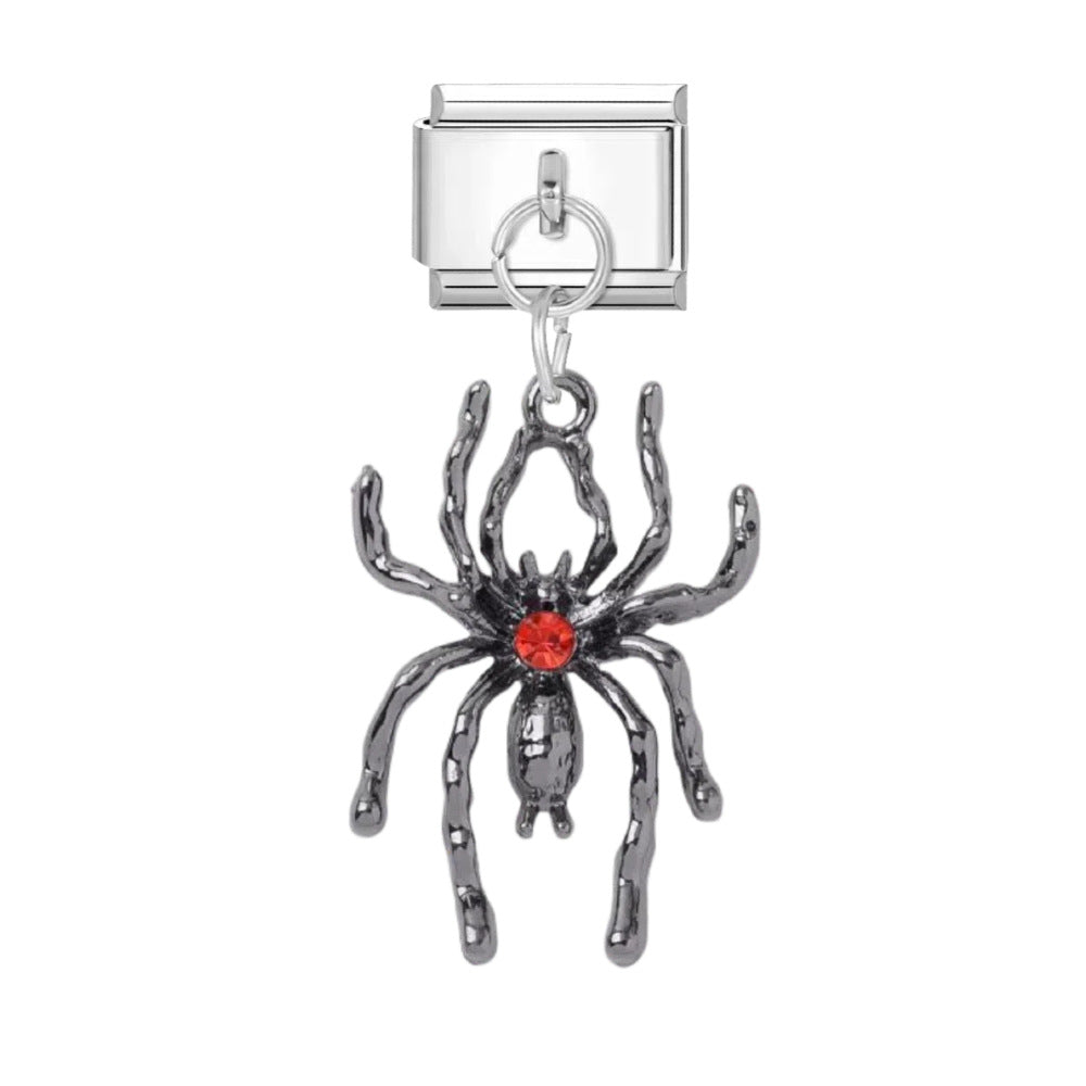 Wholesale Punk Cross DIY Bracelet Charms Titanium Steel Fashion Accessory for Gift and Boutique Resale