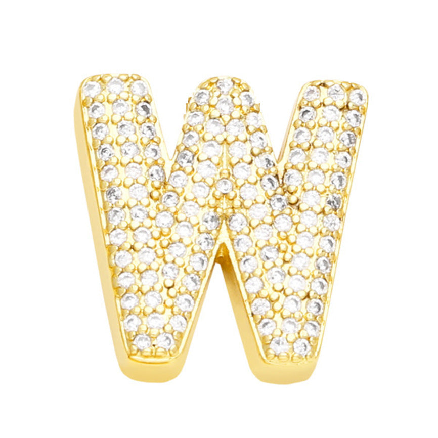 Wholesale 26 letters light luxury necklace