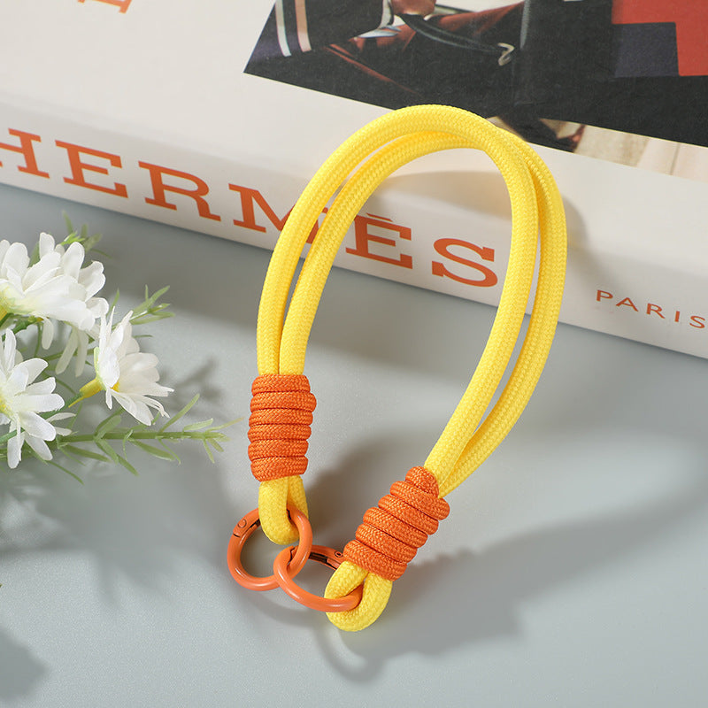 Wholesale Color matching mobile phone lanyard keychain