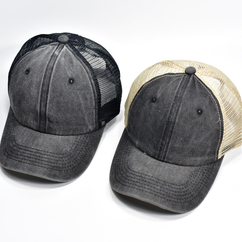 Wholesale Mesh Hat Cap Cotton Plain Baseball Cap ACC-HT-XinMao003