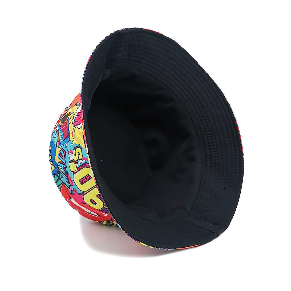Wholesale Retro Print 90S Bucket Hat