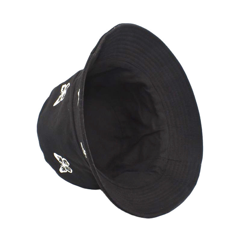 Wholesale Butterfly Embroidery Double-sided Bucket Hat ACC-HT-ShunMa021
