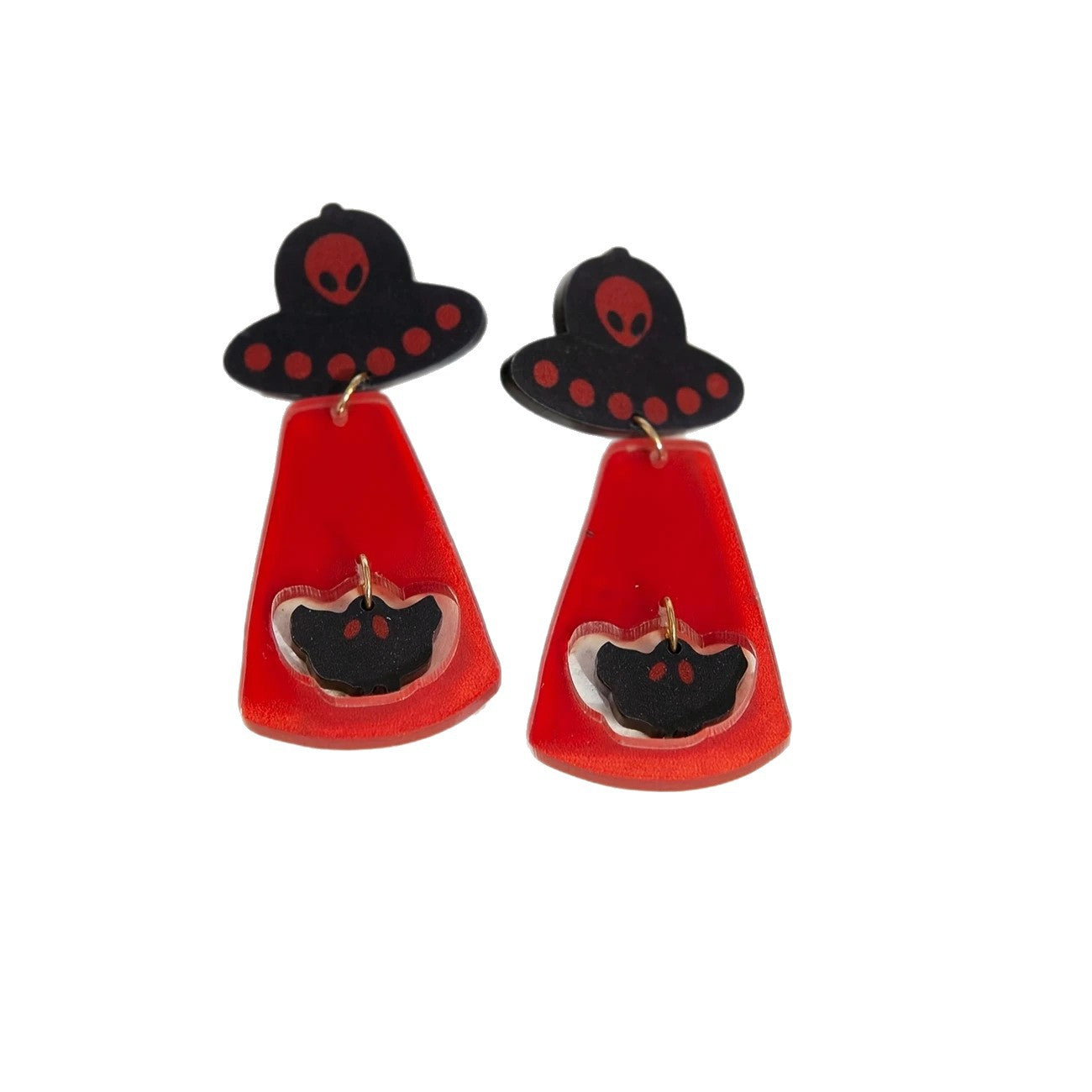 Wholesale  Halloween Print Cute Funny Earrings