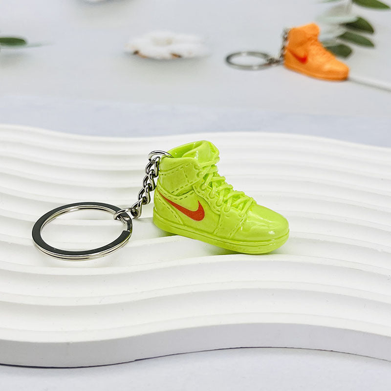Wholesale three-dimensional  sneaker bag keychains