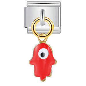 Wholesale  Italian Charm Bracelet 9mm DIY Hook Oil Dripping Creative Stainless Steel Composable Bracelet