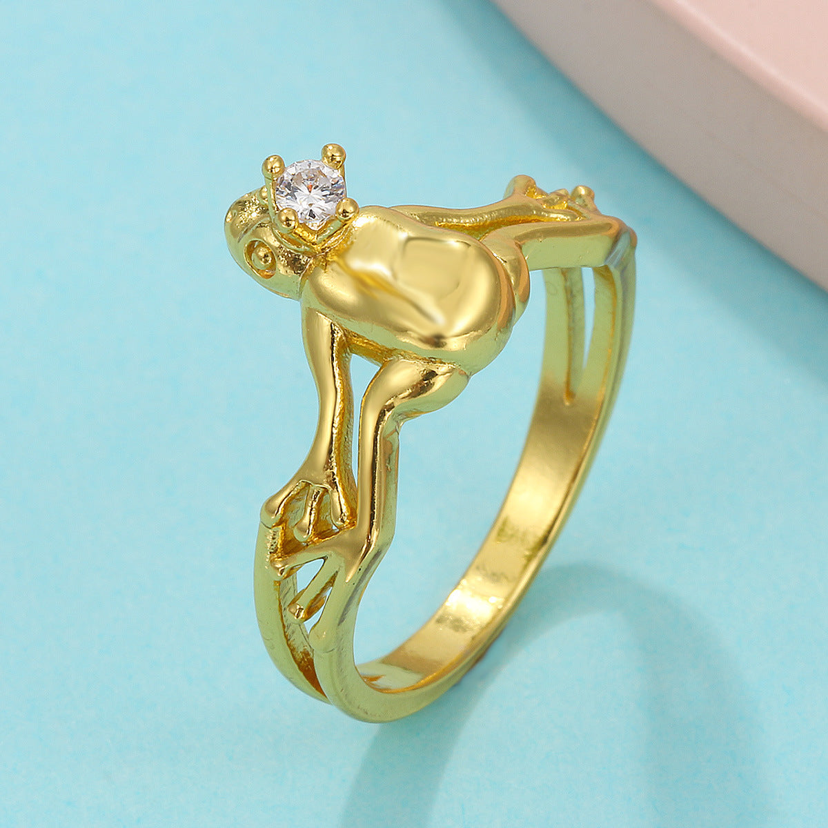 Wholesale frog  retro do old animal ring