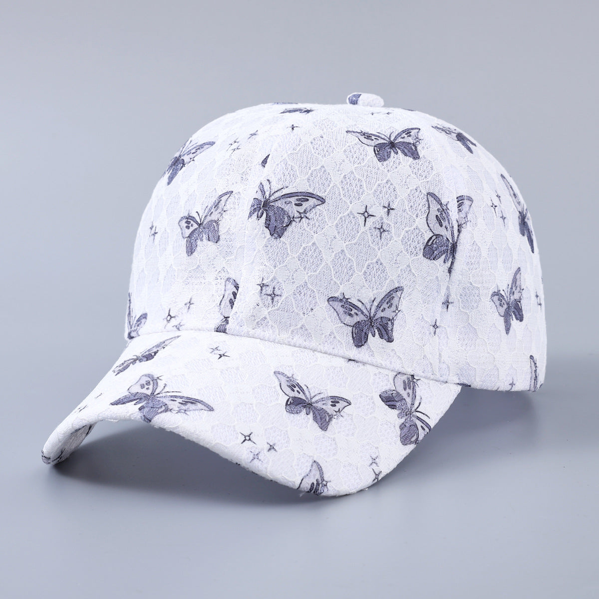 Wholesale lace butterfly dragonfly decorative baseball cap