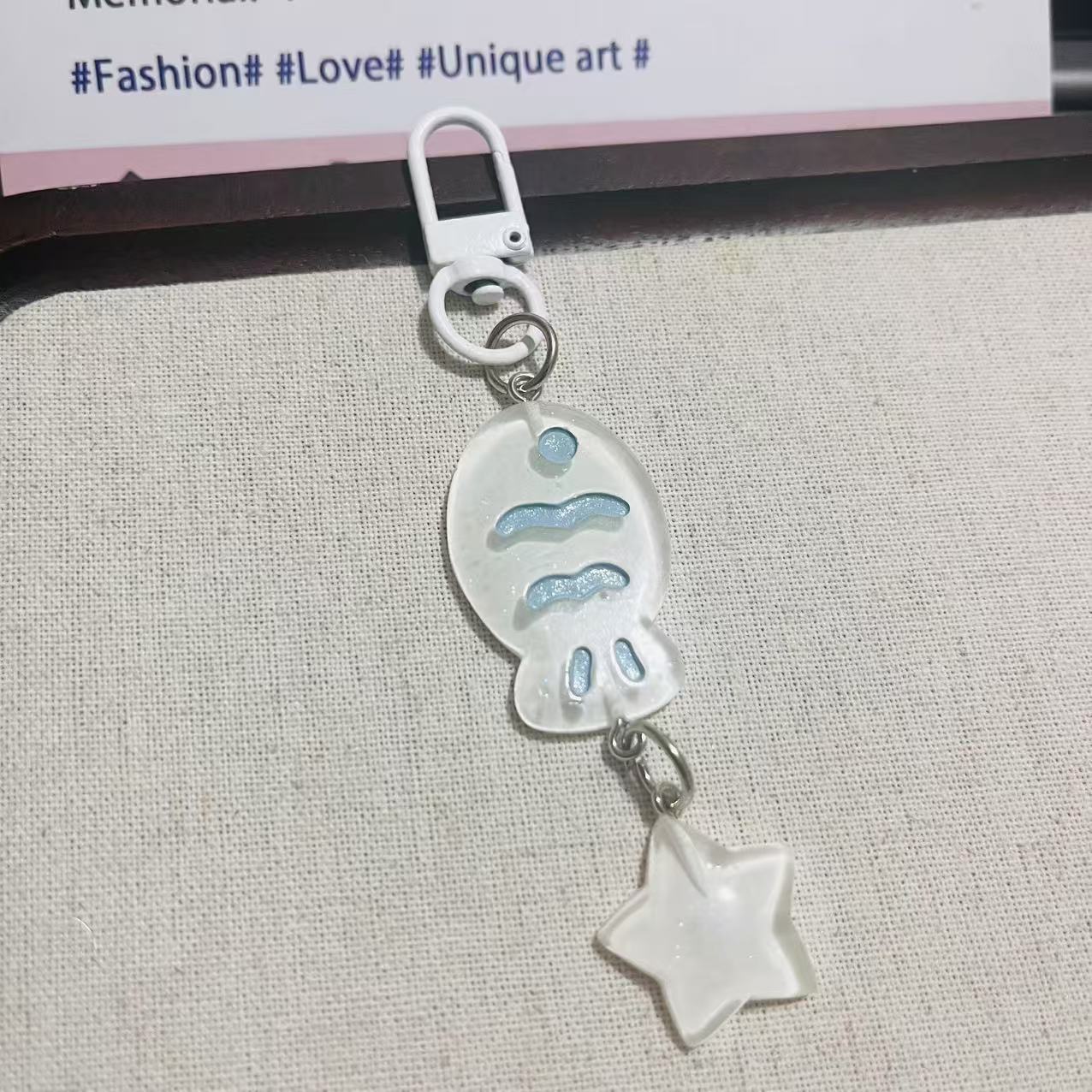Wholesale Tropical Fish Keychain Cute Colorful Car Key Accessory Fashion Gift