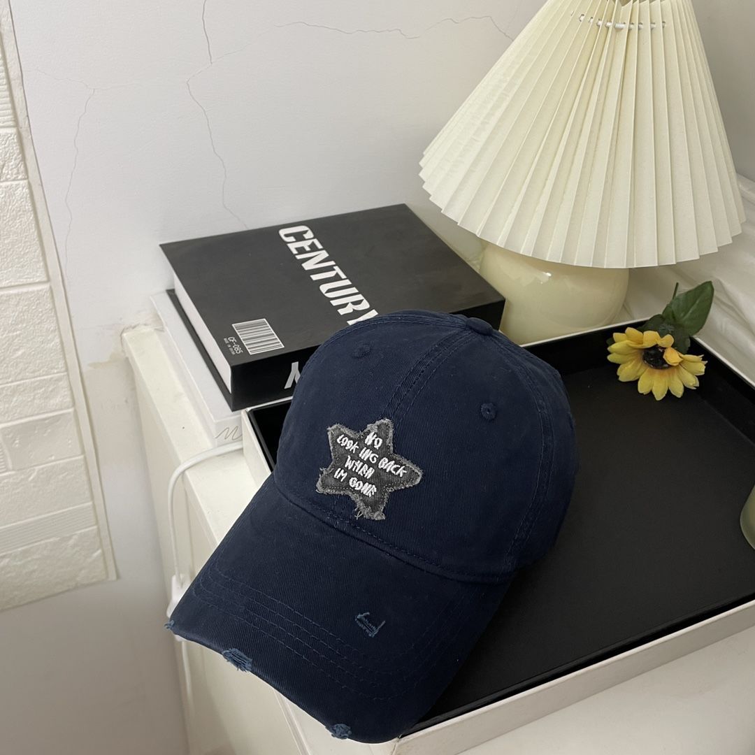 Wholesale  Retro five-pointed star baseball cap