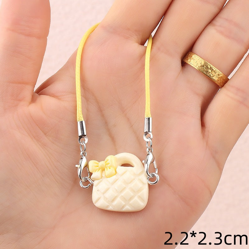 Wholesale Cute cartoon mini bag doll accessories