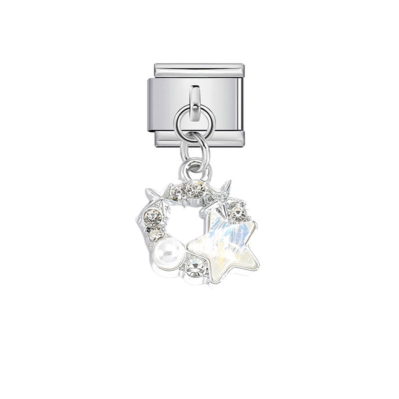 Wholesale Star and Moon Alloy Pendant - Fashion Jewelry Accessory for Boutique Resale