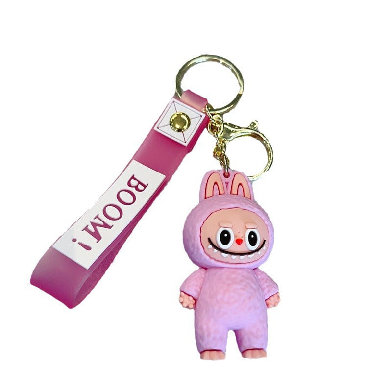 Wholesale Cartoon PVC Soft Glue Cute Keychain ACCVIP-KC-YueWei003