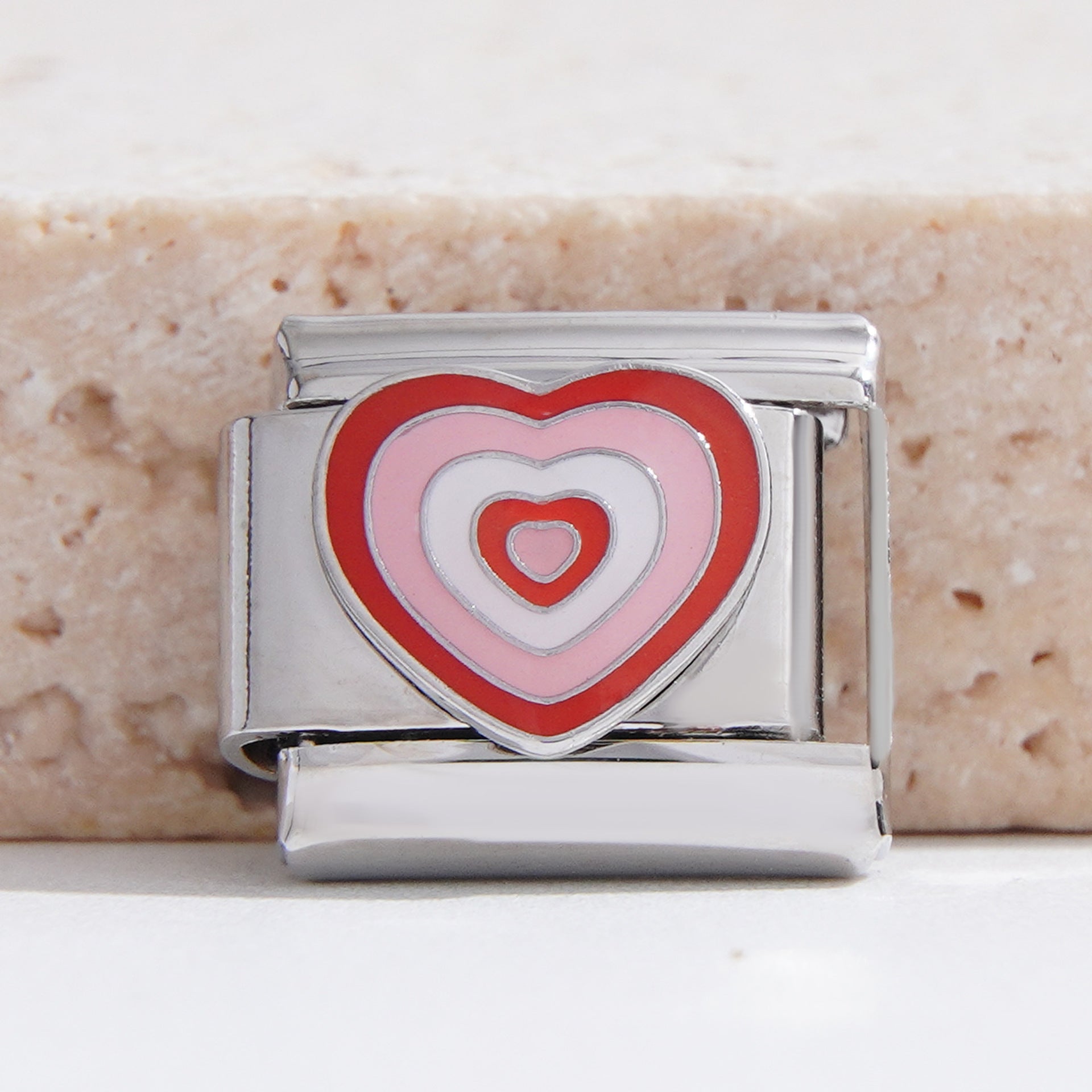 Wholesale Italian Charm Bracelet 9mm DIY Splicing Creative Pattern Stainless Steel Composable Bracelet