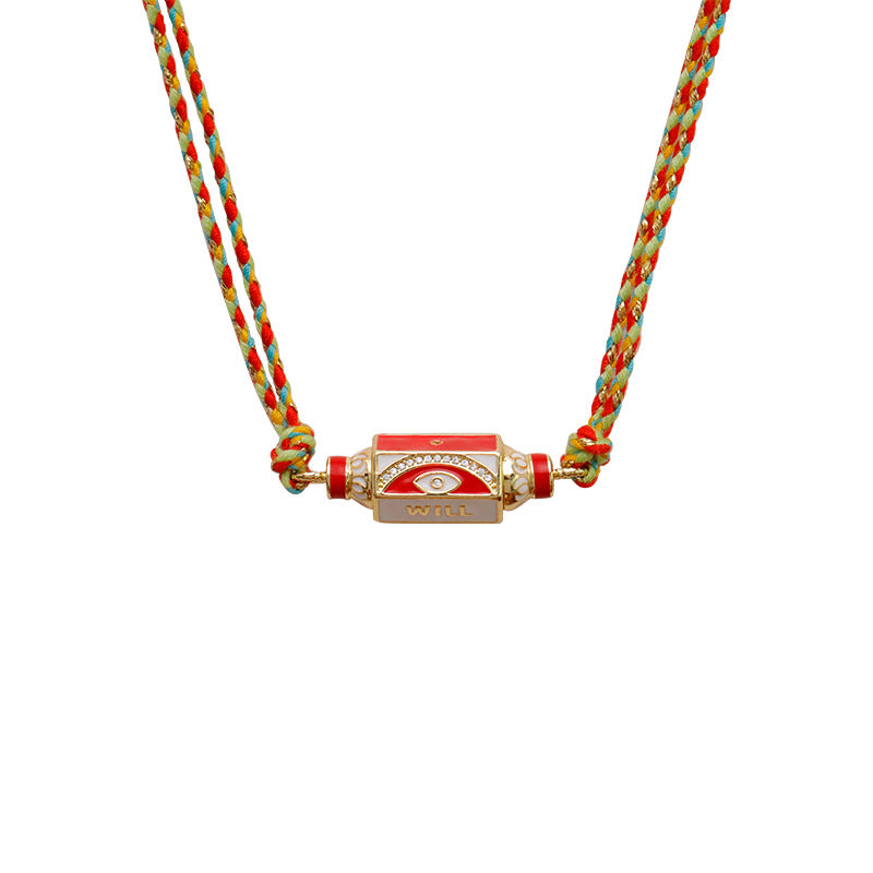 Wholesale Valentine's Day Colorful Tarot Necklaces