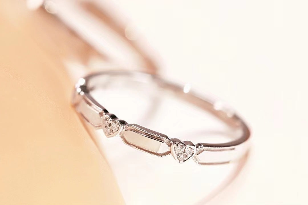 Wholesale S925 Sterling Silver Love Couple Ring