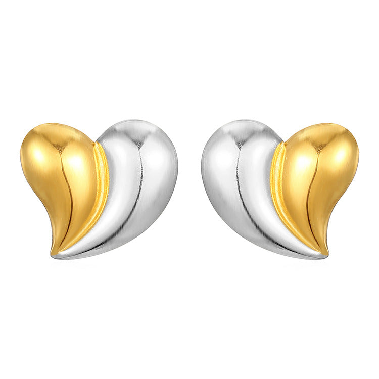 Wholesale  Stainless Steel Earrings  Plated 18K Gold Ear Buckle