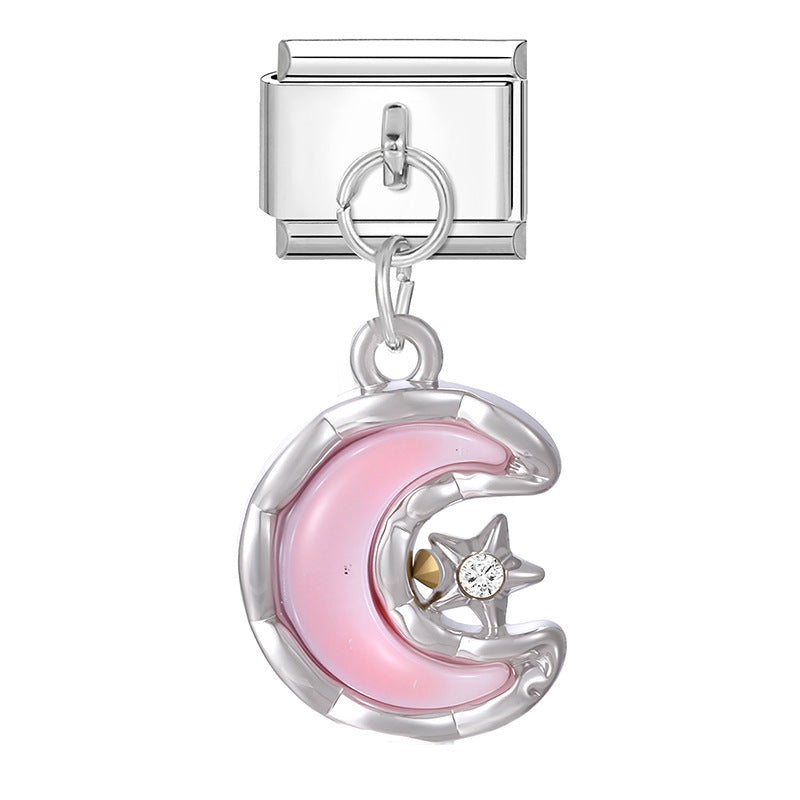 Wholesale 9mm Italian Charm Starter Bracelets DIY Pendant Style Stainless Steel Composable Bracelet