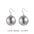 Wholesale Large Pearl Sterling Silver Earrings