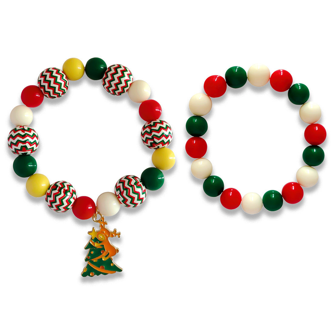 Wholesale Christmas Cute Cartoon Beaded Bracelet ACC-BT-Tengc004
